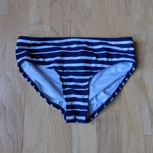 Lands End striped swim bottoms size 12